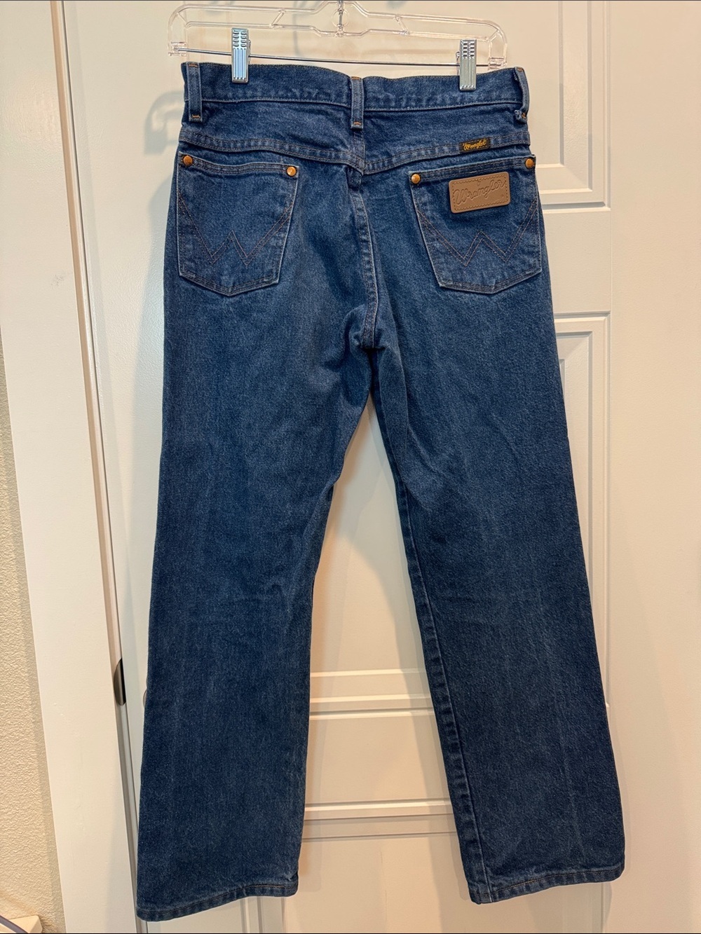 Wrangler Boy's Dark Blue Relaxed Fit Jeans